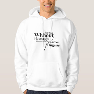 Sudadera con tipografía de integridad inspiradora