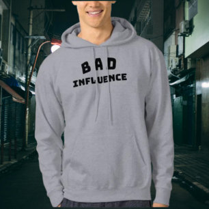 Sudadera con tipografía divertida y negrita de Mal