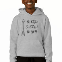 Sudadera con tipografía imprescindible para niños