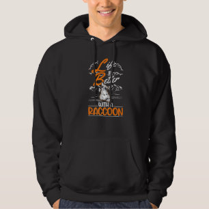 Sudadera con un mapache