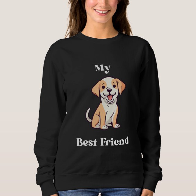 Sudadera con un mensaje de amor para amantes de lo (Anverso)