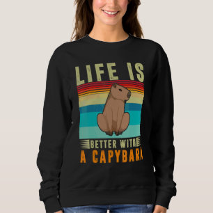 Sudadera Con un roedor carpincho capybara Memes