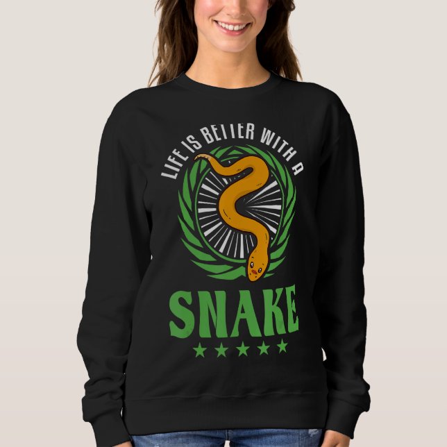 Sudadera Con Una Serpiente (Anverso)