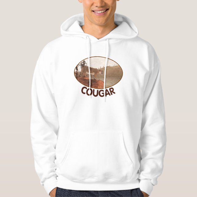 Sudadera Concentración - Cougar (Anverso)