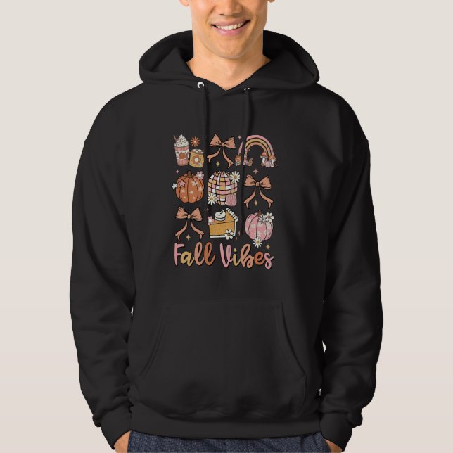 Sudadera Conceptos básicos de caídas divertidos retro Cute  (Anverso)