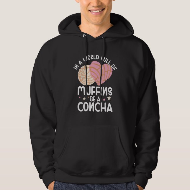 Sudadera Conchas Pan Dulce Latina Mexicana Mujer Concha Pas (Anverso)