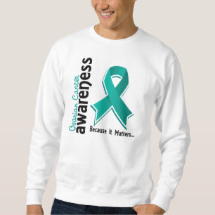 Sudadera Conciencia 5 del cáncer ovárico