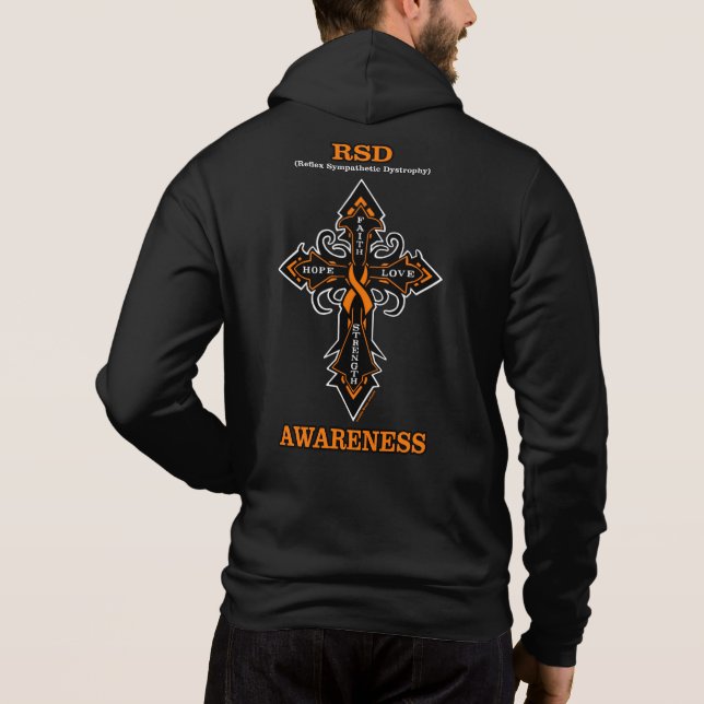 Sudadera Conciencia cruzada...RSD (Reverso)