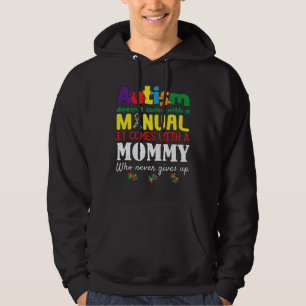 Sudadera Conciencia de autismo especial de la mami manual
