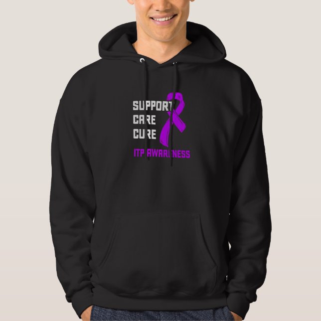 Sudadera Conciencia De La Itp Trombocitopenia Inmune Warrio (Anverso)