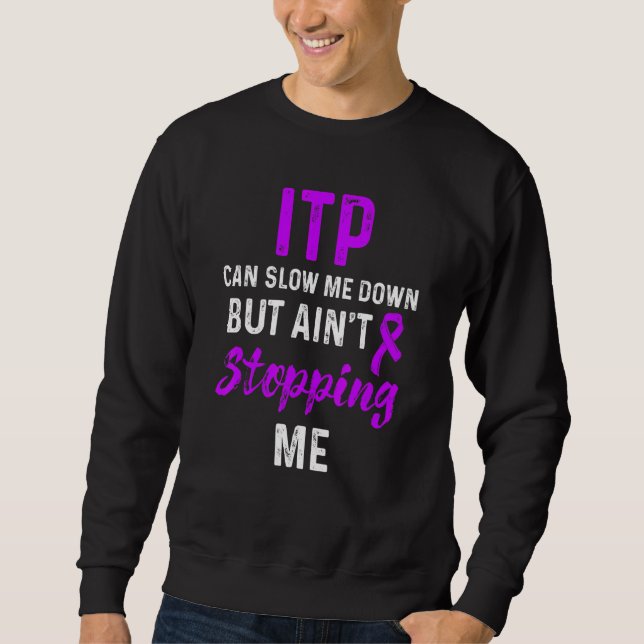 Sudadera Conciencia De La Itp Trombocitopenia Inmune Warrio (Anverso)