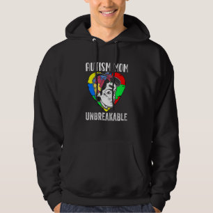 Sudadera Conciencia del autismo Ayuda autista a mamá que nu