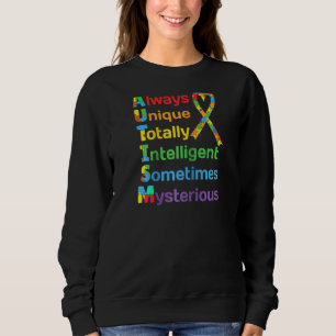 Sudadera Conciencia del autismo hacia la orgullosa mamá pap