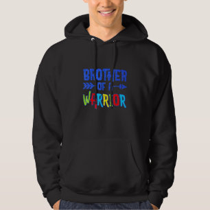 Sudadera Conciencia Del Autismo Hermano De Un W Llega Autis