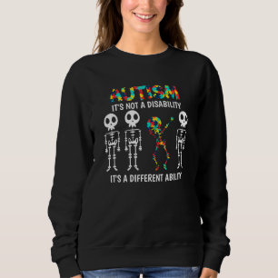 Sudadera Conciencia del autismo hijo autista no es una disc