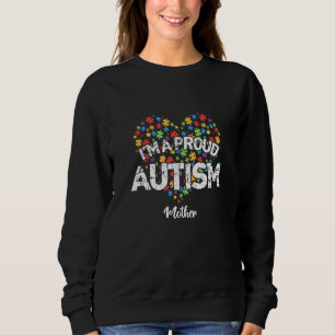 Sudadera Conciencia del autismo Soy una orgullosa madre del