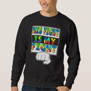 Sudadera Conciencia del autismo Su lucha es mi lucha para e
