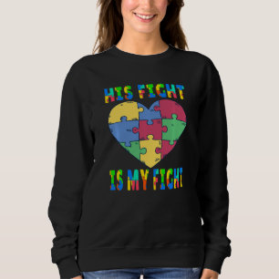 Sudadera Conciencia del autismo Su lucha es mi lucha para e
