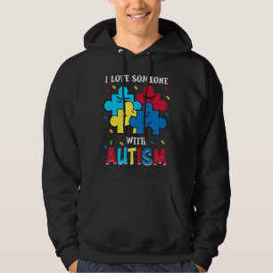 Sudadera Conciencia del autismo Tee Divertido Me Encanta Al