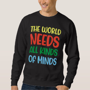 Sudadera Conciencia Del Autismo Todo Tipo De Mentes Suposic