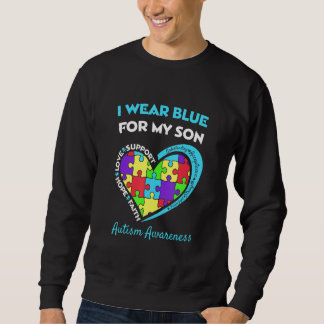 Sudadera Conciencia del autismo: uso el azul para apoyar a 