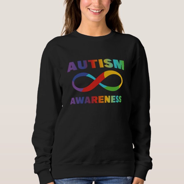 Sudadera Conciencia del autismo Vale Ser Leo Diferente (Anverso)