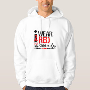 Sudadera Conciencia del movimiento llevo a la cuñada roja
