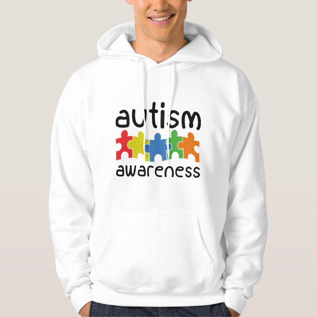Sudadera Conciencia sobre el autismo (Anverso)