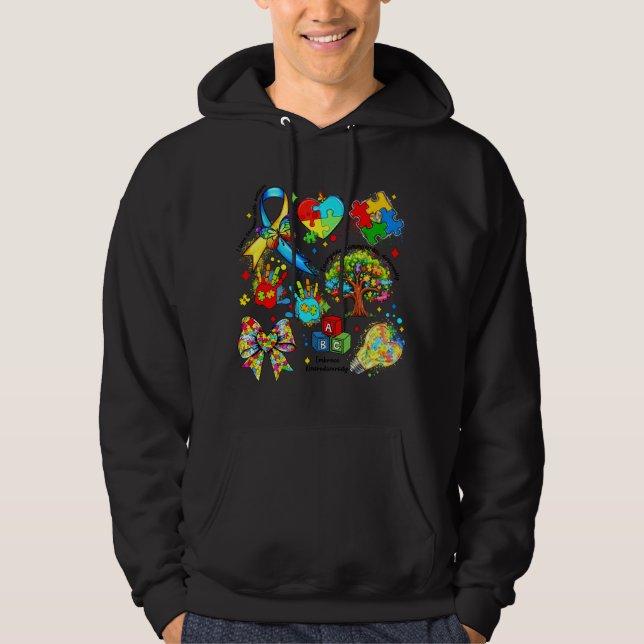 Sudadera conciencia sobre el autismo 11-0 (Anverso)