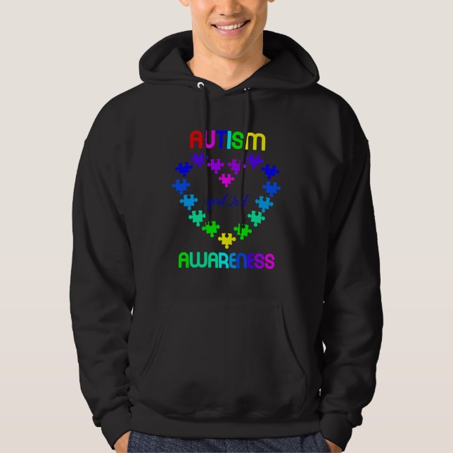 Sudadera Conciencia sobre el autismo 2 de abril (Anverso)