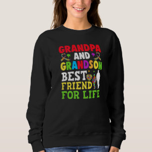 Sudadera Conciencia sobre el autismo Abuelo Abuelo Abuelo M