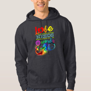 Sudadera Conciencia sobre el Autismo ASD Infinito Arcoíris