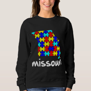 Sudadera Conciencia sobre el autismo de Missouri