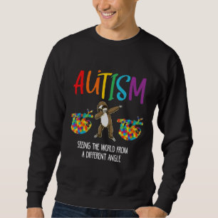 Sudadera Conciencia sobre el autismo El color de la eslogan
