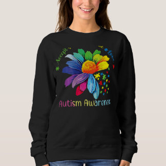 Sudadera Conciencia sobre el autismo El girasol acepta ente