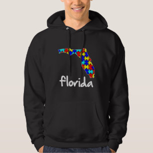 Sudadera Conciencia sobre el autismo en Florida