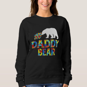 Sudadera Conciencia sobre el autismo Papi soporte el rompec