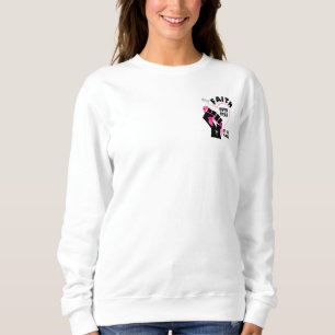 Sudadera CONCIENCIA SOBRE EL Cáncer de Mama POR MIEDO