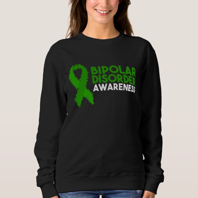 Sudadera Conciencia sobre el trastorno bipolar (Anverso)