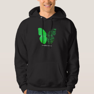 Sudadera Conciencia sobre Enfermedad Mental Cinta Verde Mar