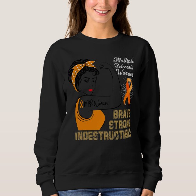 Sudadera Conciencia sobre Esclerosis Múltiple Esclerosis Mú (Anverso)
