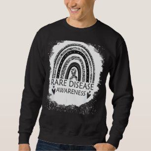Sudadera Conciencia sobre la enfermedad rara Cinta cebra ar