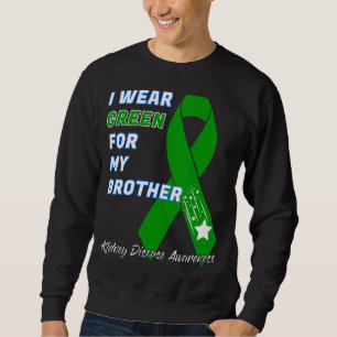 Sudadera Conciencia sobre la enfermedad renal Diálisis Tran