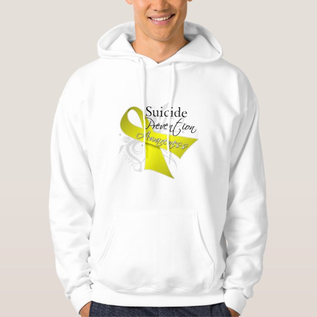 Sudadera Conciencia sobre la prevención del suicidio (Anverso)