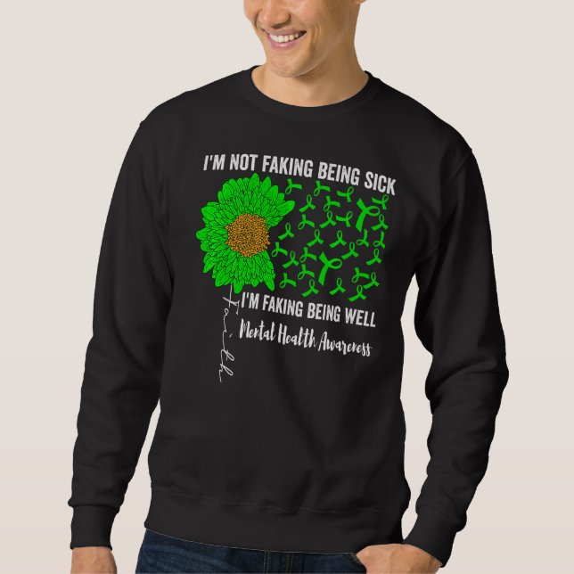 Sudadera Conciencia sobre la salud mental (Anverso)