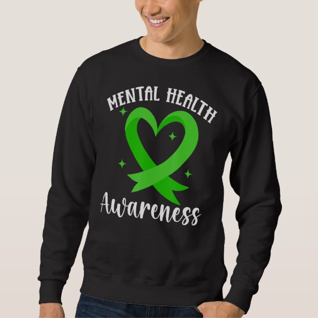Sudadera Conciencia sobre la salud mental (Anverso)
