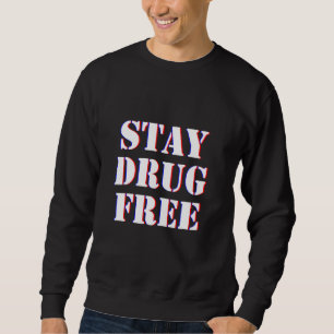 Sudadera Conciencia sobre las drogas para hombres Permanenc