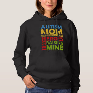 Sudadera Concienciación Autista Cumpleaños Colorido Mamá Au