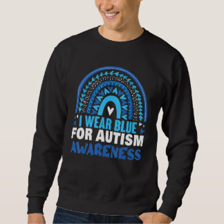 Sudadera Concienciación sobre autismo Arcoiris Hombres de m