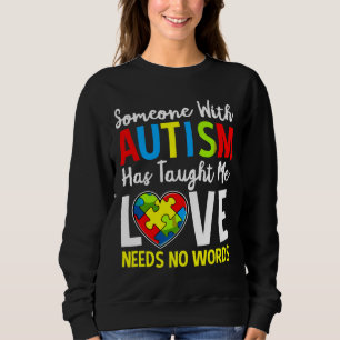 Sudadera Concienciación sobre autismo Puzzle Piece Maestra